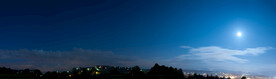 高清天空夜景月亮