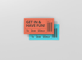 门票优惠券样机