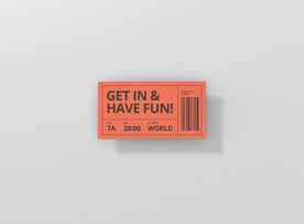 门票优惠券样机