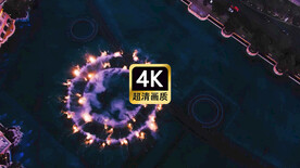 航拍现代城市群街道夜景