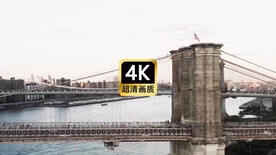 航拍挂海大桥上车流