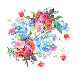 素材花