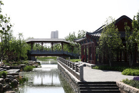 公园湖
