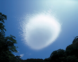 朵云天空微蓝晴朗云团