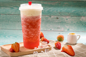 草莓奶茶
