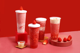 草莓奶茶