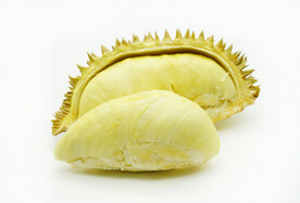 榴莲剥开图片