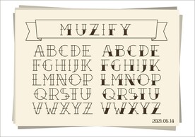 线条26英文字母