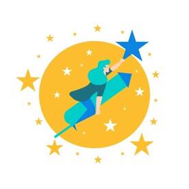 摘星星