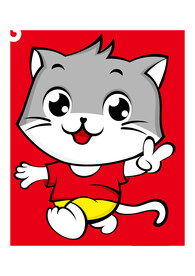 夜跑的猫咪米东