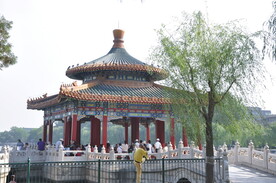 北海公园五龙亭