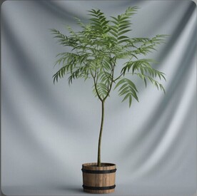C4D模型盆栽绿色植物插花