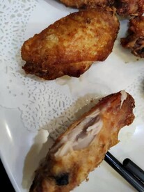 吃过得鸡翅