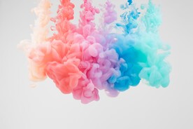 彩色烟雾背景
