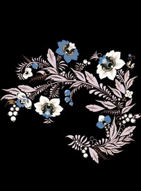 传统花卉图案