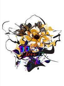 手绘花卉