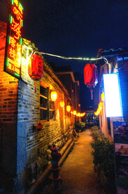 黄姚古镇夜景