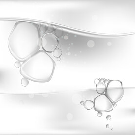 透明白色水泡