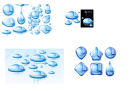 水滴素材