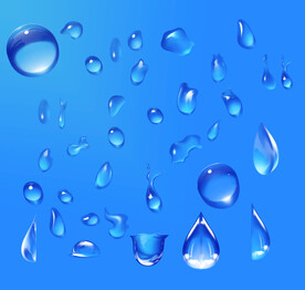 水滴素材