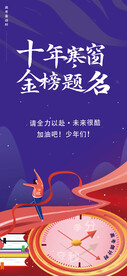 高考加油海报