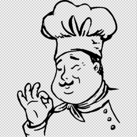 卡通厨师