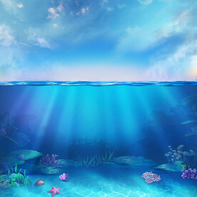 淘宝无线端直通车海底主图背景