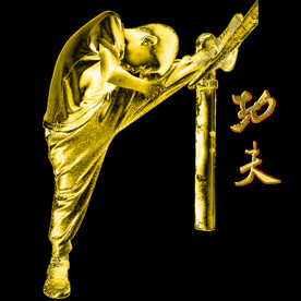 金属质感功夫人物