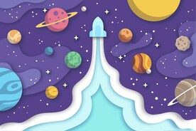 背景模板 展板背景      