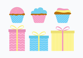 卡通冰激凌礼盒