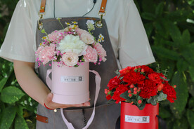 鲜花抱抱桶系列花礼