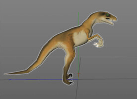 C4D模型恐龙
