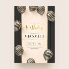 生日背景 节日气球      