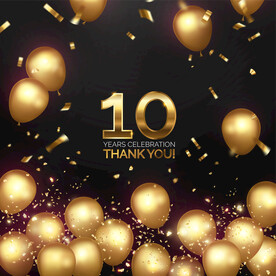 生日背景 节日气球      