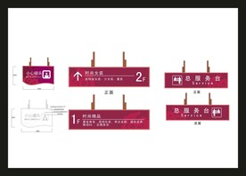 vi户外导视牌