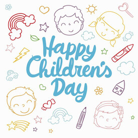 卡通儿童节 