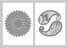 民族特色图案花纹