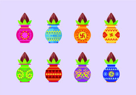 卡通手绘骨灰罐