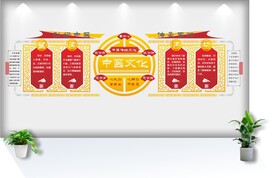 中医文化墙形象墙