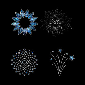 蓝宝石花