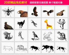 动物免抠素材