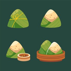 端午节粽子插图