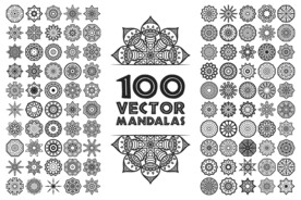 民族特色曼荼罗图案