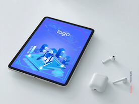 iPad广告样机