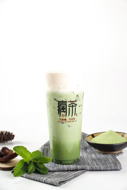 芝士奶盖抹茶