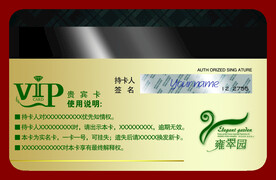 贵宾卡设计 