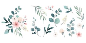 花 矢量