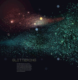 炫酷流光炫彩光效图片