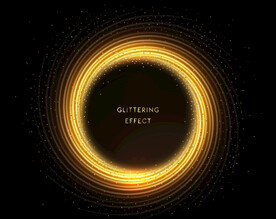  炫酷流光炫彩光效图片