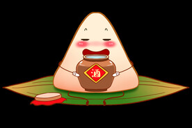 端午粽子手绘